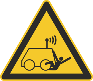Warnzeichen Aufkleber DIN ISO 7010